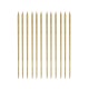 Lot de 10 pousse cuticules bois