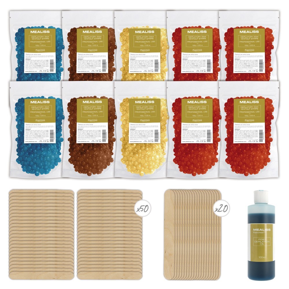 Recharge kit Epilation cire chaude Mealiss