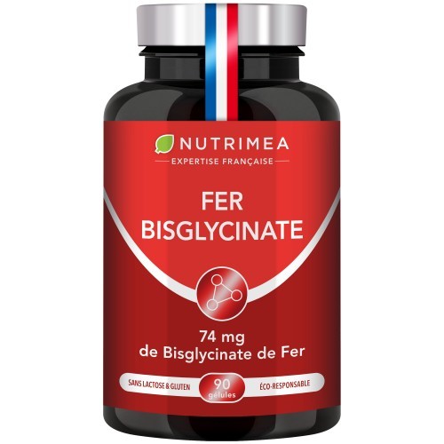Image du complément alimentaire à base de FER bisglycinate + Vitamine C